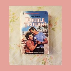 💕Harlequin Romance DOUBLE TROUBLE Paperback Novel